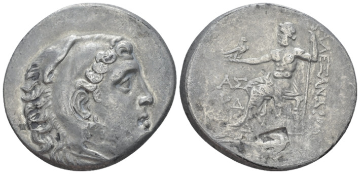 Kingdom of Macedon, 4 - Alexander III, 336 – 323 and posthumous issue Aspendos A...
