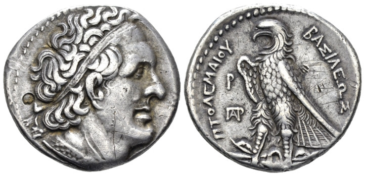 The Ptolemies, Ptolemy I Soter as satrap, 323 – 305 Alexandria Tetradrachm from ...