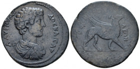 Ionia, Phocaea Commodus Caesar, 166-177. Medallion circa 177-175, 40.50 mm., 30.38 g.
Bare-headed, draped and cuirassed bust r. Rev. ΕΠΙ ϹΤΡΑΤΗΓΟΥ ΑΥ...