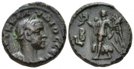 Egypt, Alexandria Claudius II Gothicus, 268-270 Tetradrachm circa 269-270 (year 2), billon 20.30 mm., 10.20 g.
Laureate and cuirassed bust r. Rev. Ni...