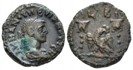 Egypt, Alexandria Numerian, 283-284 Tetradrachm circa 283-284 (year 2), billon 18.30 mm., 6.43 g.
Laureate, draped and cuirassed bust r. Rev. Eagle s...