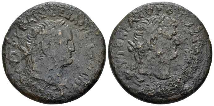 Egypt, Alexandria. Dattari. Vespasian, 69-79 Drachm circa 76-77 (year 9), Æ 34.3...