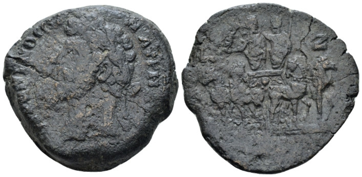 Egypt, Alexandria. Dattari. Marcus Aurelius, 161-180 Drachm circa 166/167 (year ...