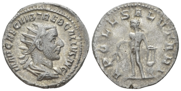 Trebonianus Gallus, 251-253 Antoninianus Rome circa 251-253, AR 22.00 mm., 3.76 ...