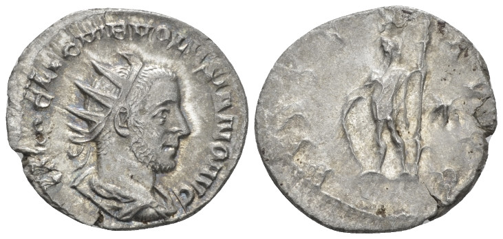 Volusian, 251-253 Antoninianus Rome circa 251-253, AR 20.00 mm., 3.48 g.
Radiat...