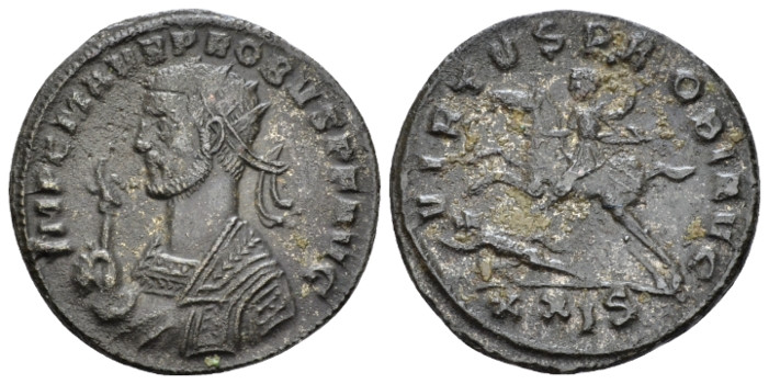 Probus, 276-282 Antoninianus Siscia circa 276-282, billon 21.00 mm., 4.60 g.
Ra...