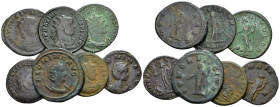 Maximianus Herculius, first reign 286-305 Large lot of 5 Antoniniani and 2 Folles -, billon 201.00 mm., 22.16 g.
Large lot of 5 Antoniniani and 2 Fol...
