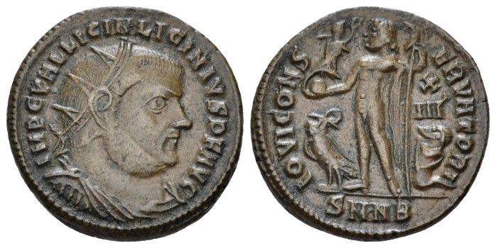Licinius, 308-324 Follis Nicomedia circa 321-324, Æ 19.00 mm., 3.15 g.
Radiate,...