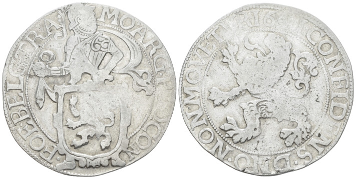Utrecht, Löwentaler 1641, AR 40.70 mm., 26.92 g.
Delmonte 845.

Very Fine.