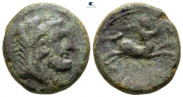 Frentani. Larinum circa 210-175 BC. Teruncius  Ae