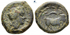 Campania. Neapolis circa 270-240 BC. Bronze Æ