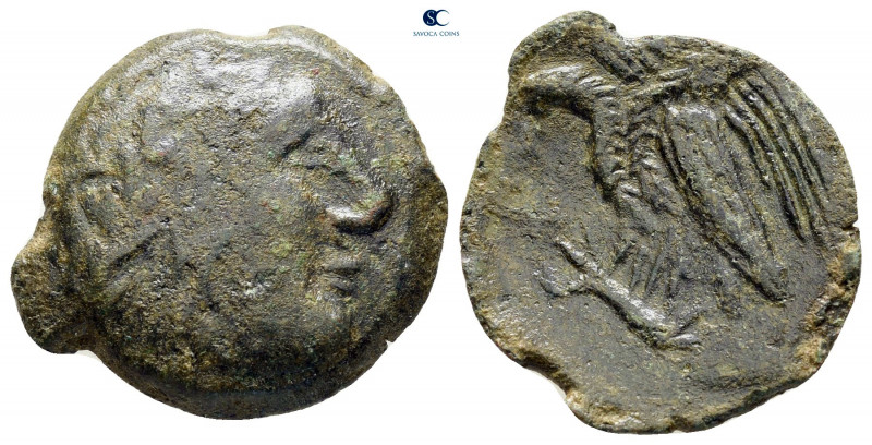 Sicily. Akragas circa 250 BC. 
Bronze Æ

19 mm, 3,49 g



very fine, Inte...