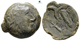 Sicily. Akragas circa 250 BC. Bronze Æ