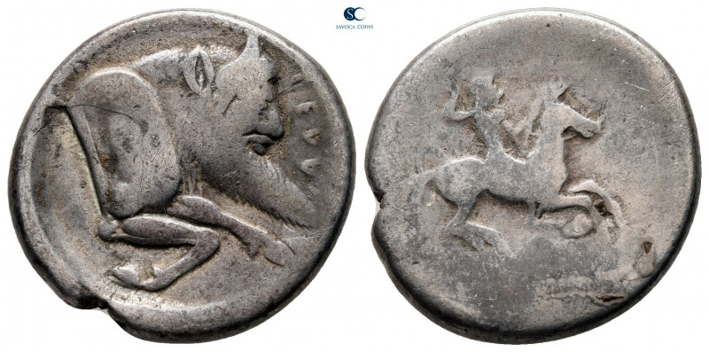 Sicily. Gela circa 490-475 BC. 
Didrachm AR

21 mm, 8,07 g



nearly very...