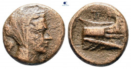 Sicily. Panormos circa 208-180 BC. Bronze Æ