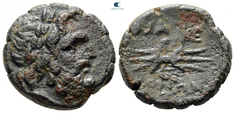 Macedon. Time of Philip V - Perseus 187-168 BC. 
Bronze Æ

18 mm, 7,63 g

...