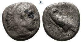 Kings of Macedon. Aigai or Pella. Amyntas III 393-369 BC. Diobol BI