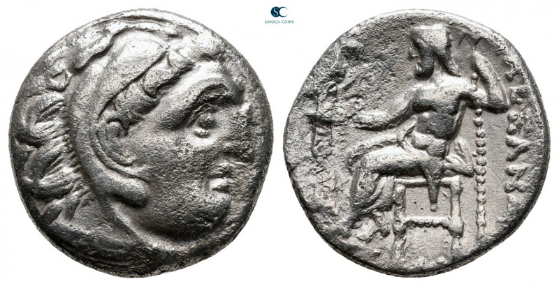 Kings of Macedon. Kolophon. Alexander III "the Great" 336-323 BC. 
Drachm AR
...