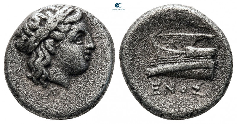 Bithynia. Kios circa 350-300 BC. 
Hemidrachm AR

13 mm, 2,27 g



very fi...