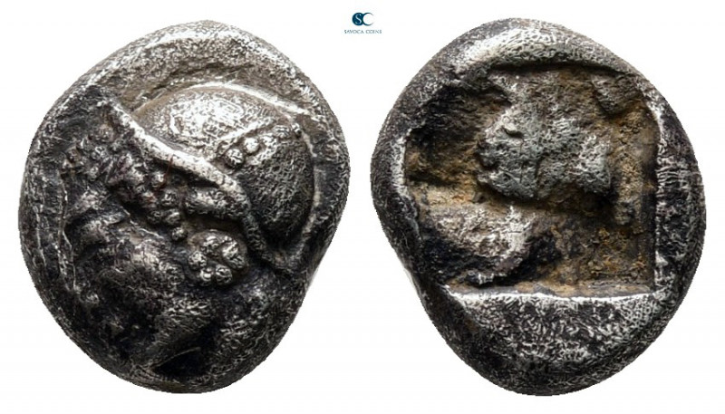 Ionia. Phokaia circa 521-478 BC. 
Diobol AR

9 mm, 1,31 g



very fine