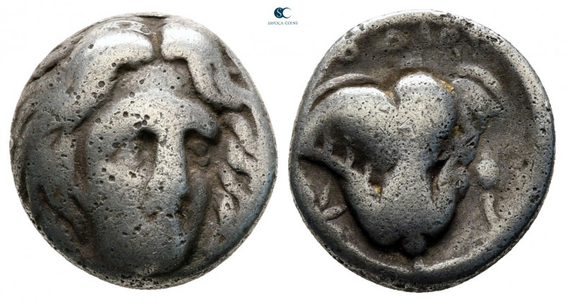 Islands off Caria. Rhodos circa 205-170 BC. 
Drachm AR

12 mm, 3,15 g



...