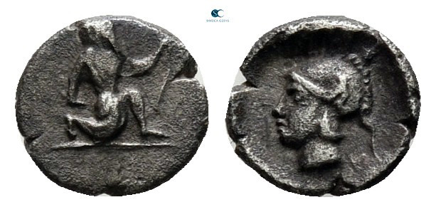 Persia. Achaemenid Empire. Uncertain mint in Cilicia circa 400-350 BC. 
Tetarte...