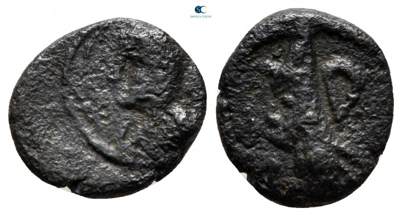 Kings of Sophene. Arkathiokerta (?) mint. Mithradates I 150-100 BC. 
Chalkous Æ...