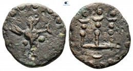 Macedon. Philippi. Pseudo-autonomous issue AD 50-100. contemporary imitation . Bronze Æ