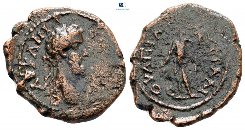 Thrace. Pautalia. Commodus AD 180-192. 
Bronze Æ

18 mm, 4,60 g



nearly...