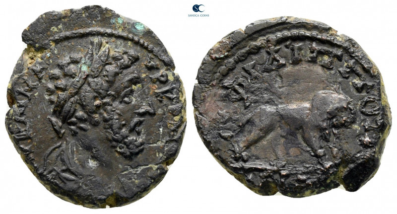 Thrace. Philippopolis. Marcus Aurelius AD 161-180. 
Bronze Æ

19 mm, 4,21 g
...