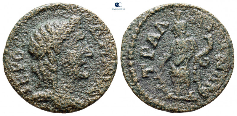 Lydia. Tralleis. Pseudo-autonomous issue AD 200-300. 
Bronze Æ

18 mm, 3,27 g...