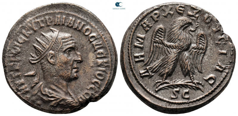 Seleucis and Pieria. Antioch. Trajan Decius AD 249-251. 
Billon-Tetradrachm

...