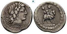 Mn. Fonteius C.f 85 BC. Rome. Denarius AR