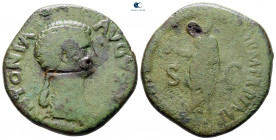 Antonia AD 41-45. Rome. Dupondius Æ