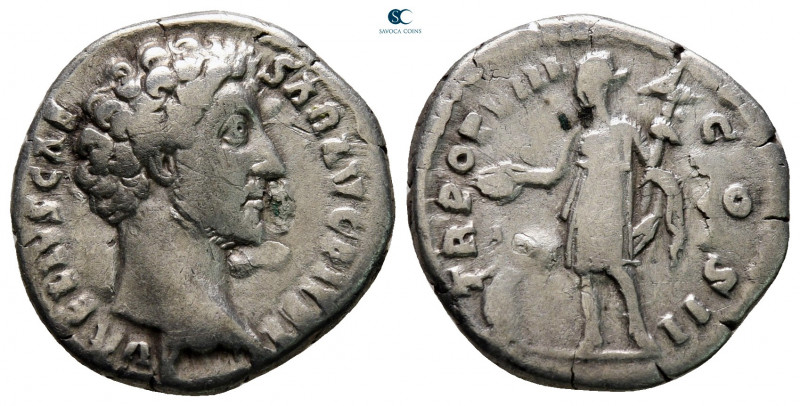 Marcus Aurelius, as Caesar AD 139-161. Rome
Denarius AR

17 mm, 3,04 g


...