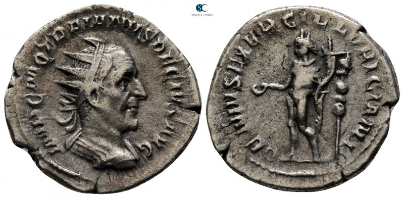 Trajan Decius AD 249-251. Rome
Antoninianus AR

22 mm, 3,49 g



very fin...