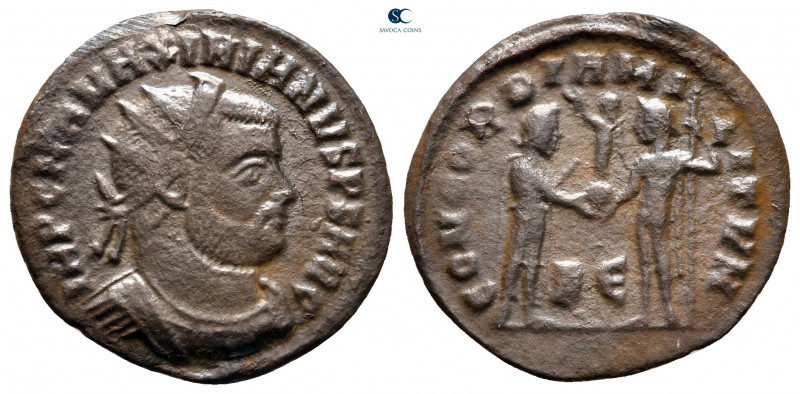 Maximianus Herculius AD 286-305. Cyzicus
Radiatus Æ

21 mm, 2,24 g



nea...