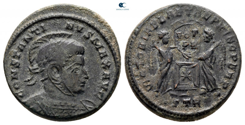 Constantine I the Great AD 306-337. Treveri
Follis Æ

16 mm, 3,22 g



ne...