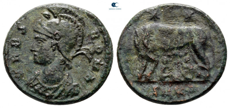 City Commemoratives AD 330-354. Cyzicus
Follis Æ

15 mm, 2,51 g



very f...