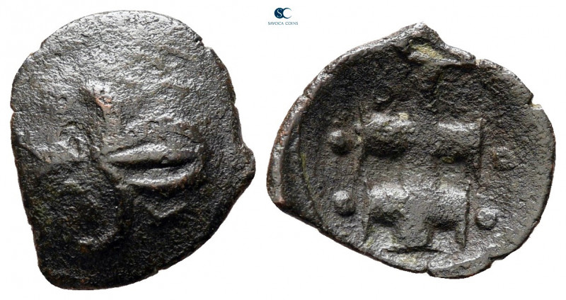 John Comnenus-Ducas AD 1237-1242. Thessalonica
Trachy Æ

11 mm, 0,69 g


...