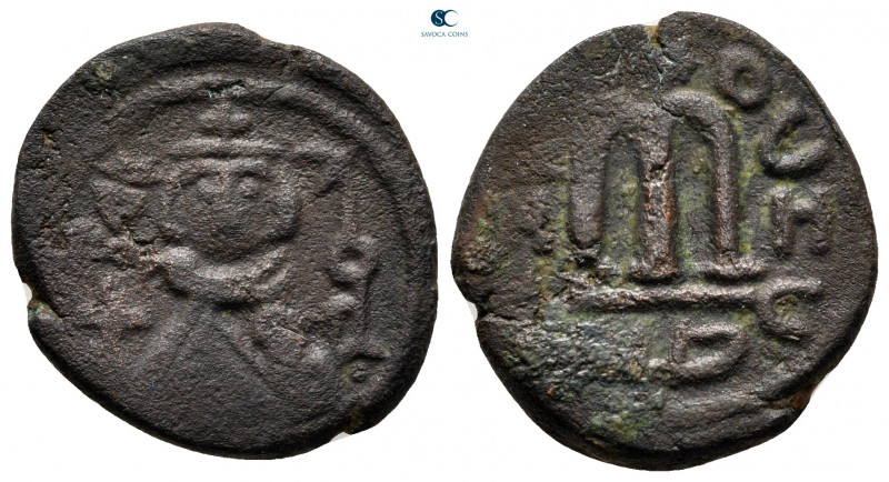 Umayyad Caliphate. Hims (Emesa) mint. Time of 'Abd al-Malik ibn Marwan AH 65-86....