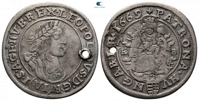 Austria. Leopold I of Habsburg AD 1657-1705.
6 Kreuzer AR

25 mm, 3,03 g

...
