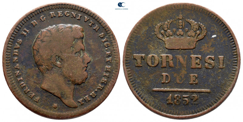 Italy. Napoli (Regno). Ferdinando II AD 1830-1859.
2 Tornesi CU

23 mm, 6,04 ...