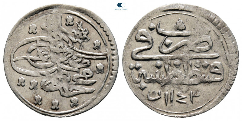 Turkey. Qustantînîya (Constantinople). Mahmud I AD 1730-1754.
Akçe AR

16 mm,...