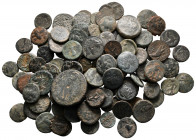 Lot of ca. 100 greek bronze coins / SOLD AS SEEN, NO RETURN!
nearly very fine