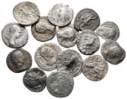 Lot of ca. 15 roman coins / SOLD AS SEEN, NO RETURN!nearly very fine