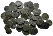 Lot of ca. 50 late roman bronze coins / SOLD AS SEEN, NO RETURN!
very fine