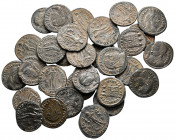 Lot of ca. 30 late roman bronze coins / SOLD AS SEEN, NO RETURN!

very fine