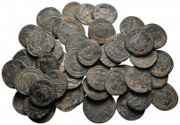 Lot of ca. 50 late roman bronze coins / SOLD AS SEEN, NO RETURN!
very fine
