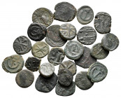 Lot of ca. 25 byzantine bronze coins / SOLD AS SEEN, NO RETURN!
very fine